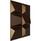Ekena Millwork 19 5/8in. W x 19 5/8in. H Stratford EnduraWall Decorative 3D Wall Panel Covers 2.67 Sq. Ft. WP20X20STCAB - alternate 2